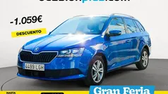 Azul Usado 2020 Skoda Fabia Ambition Familiar | 11.650 € (Precio justo)