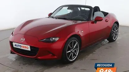 Usado 2024 Mazda MX5 Exclusive-Line Descapotable | 32.499 € (Precio justo)