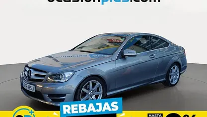 Gris plata Usado 2013 Mercedes C220 Coupe | 14.990 € (Precio justo)