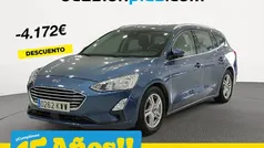 Azul Usado 2019 Ford Focus Titanium Familiar | 12.700 € (Precio justo)