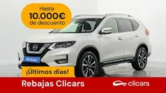 Blanco Usado 2021 Nissan X-Trail Tekna SUV | 16.990 € (Precio justo)