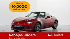 Rojo Usado 2019 Mazda MX5 Descapotable | 20.990 € (Precio justo)