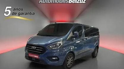Usado Ford Transit Custom Trend 130 CV (95 kW) 2022 Azul Familiar