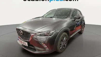 Käytetty Mazda CX-3 Luxury 120 HP (88 kW) 2017 Harmaa Katumaasturi