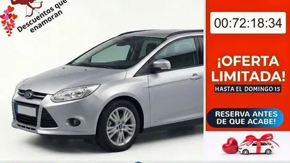 Usado Ford Focus Trend 95 CV (69 kW) 2012 Gris Familiar