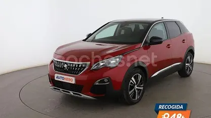 Rojo Usado 2019 Peugeot 3008 Allure Monovolumen | 13.399 € (Precio justo)
