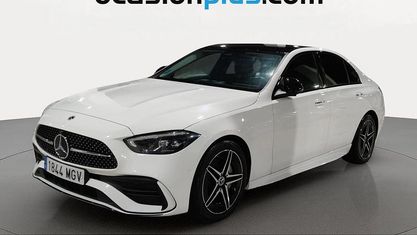 Usado Mercedes C220 AMG 200 CV (147 kW) 2023 Blanco Berlina
