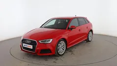 Rojo Usado 2018 Audi A3 Sportback S-Line Utilitario | 20.099 € (Precio justo)