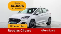 Blanco Usado 2022 Ford Fiesta ST-Line Utilitario | 15.490 € (Precio justo)