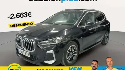 Usado BMW 218 Active Tourer 136 CV (100 kW) 2024 Negro Monovolumen