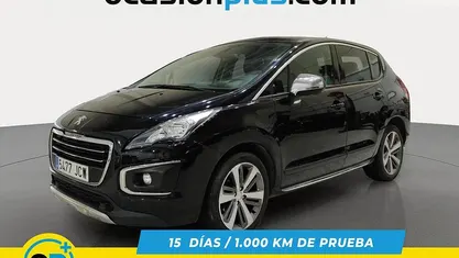 Negro Usado 2015 Peugeot 3008 Allure Monovolumen | 9550 € (Precio justo)