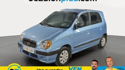 Usado Hyundai Atos GLS 59 CV (43 kW) 2003 Azul Utilitario