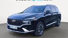 Negro Usado 2021 Hyundai Santa Fe Style SUV | 31.810 € (Precio justo)
