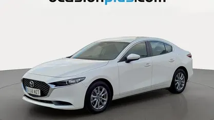 Używany Mazda 3 Prime-Line 140 KM (102 kW) 2025 Biały Sedan/Limuzyna