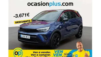 Usado Opel Crossland GS Line 110 CV (80 kW) 2022 Azul SUV