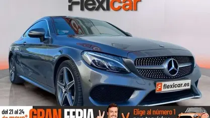 Usado Mercedes C250 204 CV (150 kW) 2018 Gris Coupe