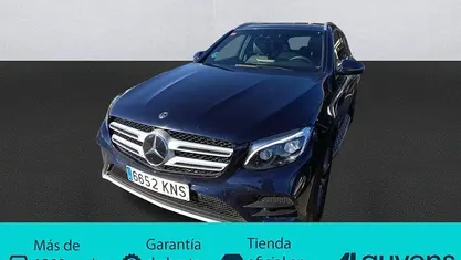 Usado Mercedes GLC250 204 CV (150 kW) 2018 Azul SUV
