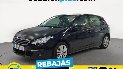 Azul Usado 2014 Peugeot 308 Active Utilitario | 6990 € (Precio justo)