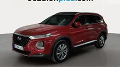 Rojo Usado 2019 Hyundai Santa Fe SUV | 24.364 € (Precio justo)