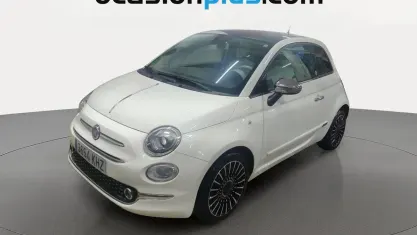 Usado Fiat 500 Lounge 69 CV (50 kW) 2018 Blanco Utilitario