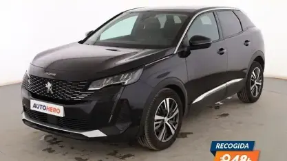 Usado Peugeot 3008 Allure 130 CV (95 kW) 2021 Negro SUV