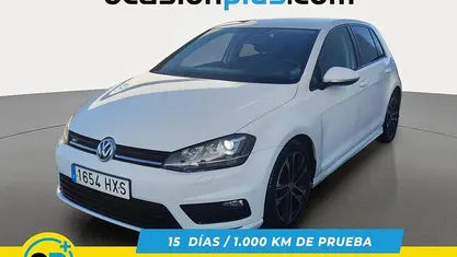 Blanco Usado 2014 VW Golf VII Sportline Utilitario | 14.250 € (Precio justo)