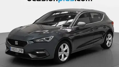 Usado Seat Leon FR 150 CV (110 kW) 2021 Gris Utilitario