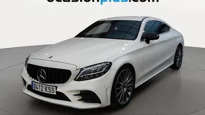 Usado Mercedes C220 AMG 194 CV (142 kW) 2019 Blanco Coupe
