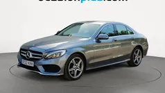 Gris Usado 2018 Mercedes C220 AMG Berlina | 25.273 € (Buen precio)