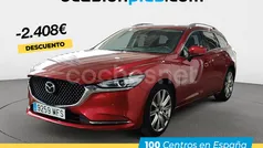 Rojo Usado 2023 Mazda 6 Exclusive-Line Familiar | 25.490 € (Precio justo)