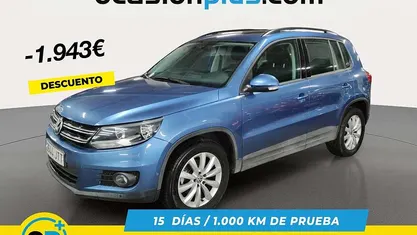 Azul Usado 2016 VW Tiguan SUV | 18.047 € (Super precio)