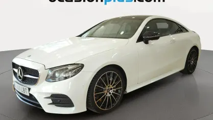 Usado Mercedes E350 AMG 299 CV (219 kW) 2019 Blanco Coupe