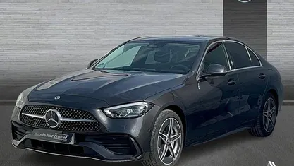 Usado Mercedes C300e AMG line 313 CV (230 kW) 2024 Gris Berlina