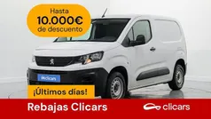 Blanco Usado 2021 Peugeot Partner S Monovolumen | 10.990 € (Precio justo)