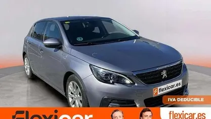 Usado Peugeot 308 Active 131 CV (96 kW) 2020 Gris Utilitario