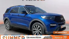 Azul Usado 2021 Ford Explorer ST-Line SUV | 44.990 € (Precio justo)