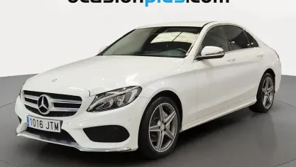 Usado Mercedes C220 AMG 170 CV (125 kW) 2016 Blanco Berlina