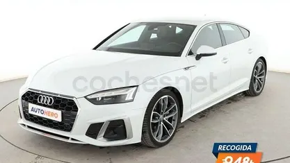 Usado Audi A5 Sportback S-Line 190 CV (139 kW) 2020 Blanco Utilitario