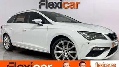 Usado Seat Leon ST FR 150 CV (110 kW) 2017 Blanco Familiar