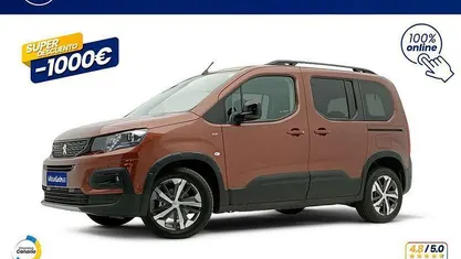 Marrón Usado 2021 Peugeot Rifter GT Monovolumen | 15.985 € (Precio justo)