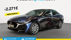 Azul Usado 2022 Mazda 3 Berlina | 24.990 € (Precio justo)