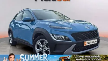 Usado Hyundai Kona 120 CV (88 kW) 2022 Azul SUV