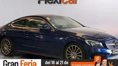 Azul Usado 2018 Mercedes C220 Coupe | 30.990 € (Precio justo)
