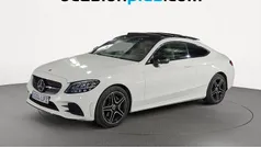 Blanco Usado 2021 Mercedes C200 AMG Coupe | 34.819 € (Precio justo)
