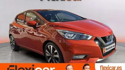 Naranja Usado 2017 Nissan Micra Tekna Utilitario | 8490 € (Precio justo)