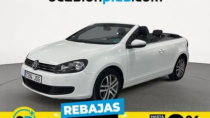 Blanco Usado 2012 VW Golf Cabriolet Descapotable | 11.250 € (Un poco caro)