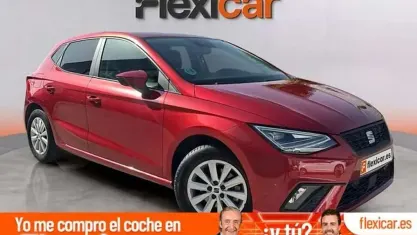 Usado Seat Ibiza Style 110 CV (80 kW) 2021 Rojo Utilitario