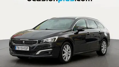 Usado Peugeot 508 SW Allure 150 CV (110 kW) 2017 Gris Familiar