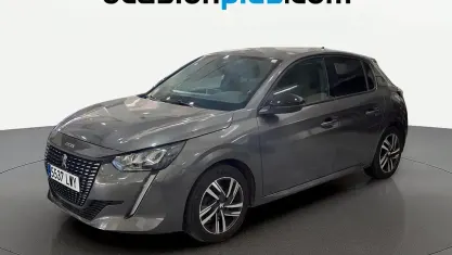 Usado Peugeot 208 Allure 102 CV (75 kW) 2022 Gris Utilitario