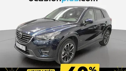 Azul Usado 2015 Mazda CX-5 Luxury SUV | 17.130 € (Precio justo)